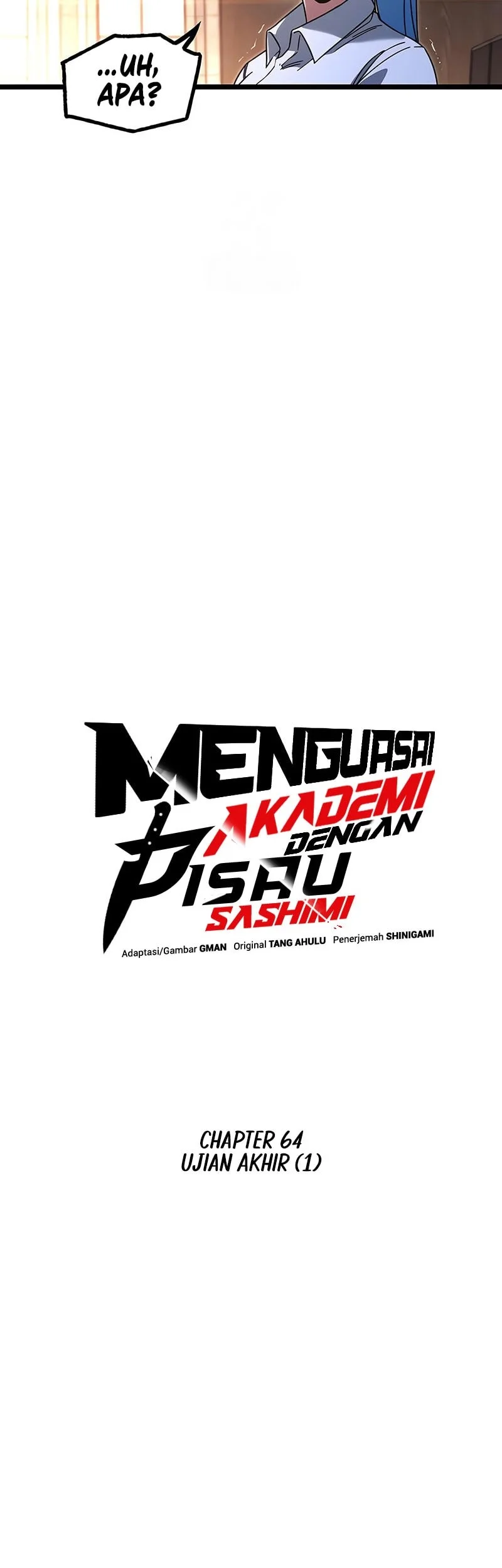 I Took over The Academy With a Single Sashimi Knife Chapter 64 Fix Gambar 16
